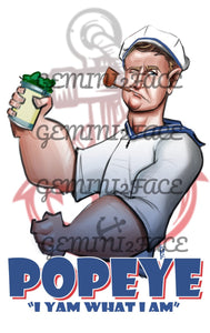 Popeye PNG PNG File Gemini2face Art E-Store 