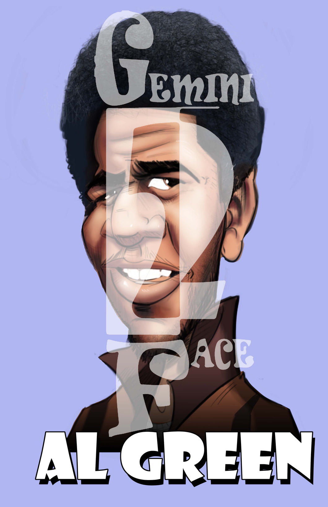 AL Green (basic) BOGO PNG PNG File Gemini2face Art E-Store 
