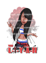 Load image into Gallery viewer, The L-I-Y-A-H!!! Shirt Gemini2face Art E-Store 
