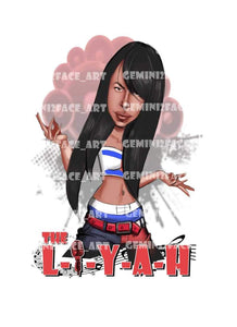 The L-I-Y-A-H!!! Shirt Gemini2face Art E-Store 