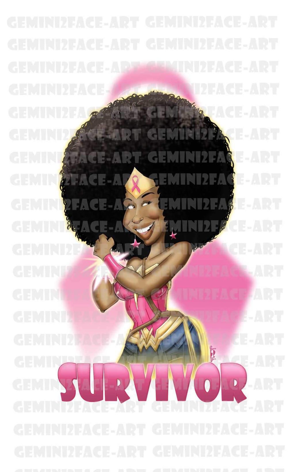 Breast Cancer PNG PNG File Gemini2face Art E-Store 