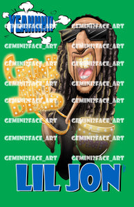 Lil Jon w/background (basic) PNG PNG File Gemini2face Art E-Store 