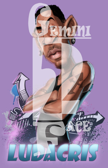 Ludacris (basic) PNG PNG File Gemini2face Art E-Store 