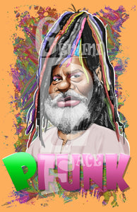 George Clinton PNG PNG File Gemini2face Art E-Store 