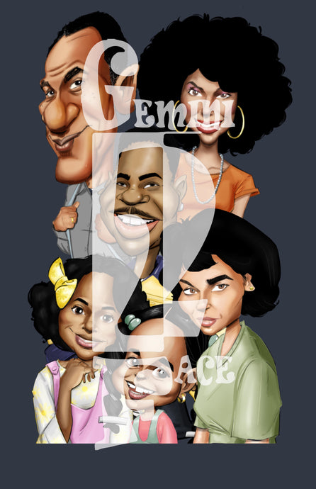 Cosby Crew w/o background PNG PNG File Gemini2face Art E-Store 