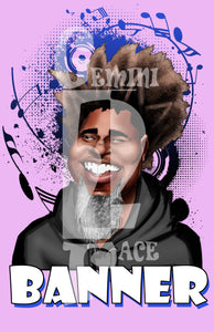 David Banner w/background PNG PNG File Gemini2face Art E-Store 