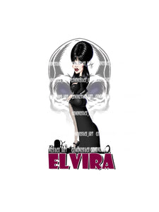 Elvira Mistress Of The Dark Shirt Gemini2face Art E-Store 