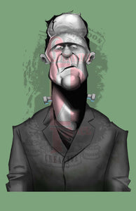 Frankenstein w/o background PNG PNG File Gemini2face Art E-Store 