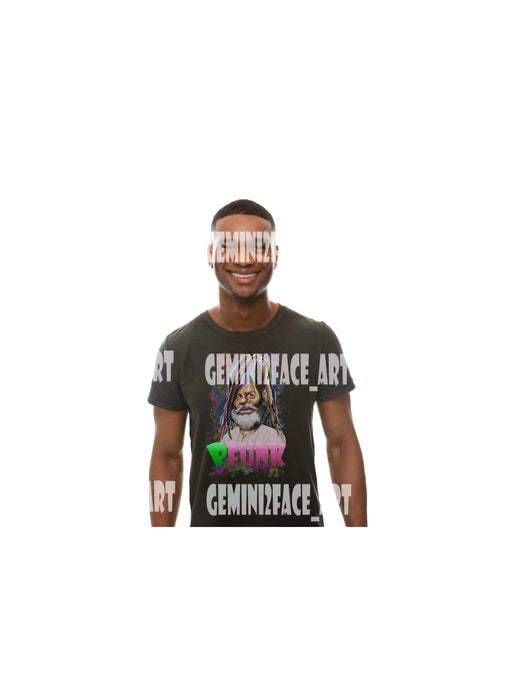 P Funk Short Sleeve Shirt Gemini2face Art E-Store 