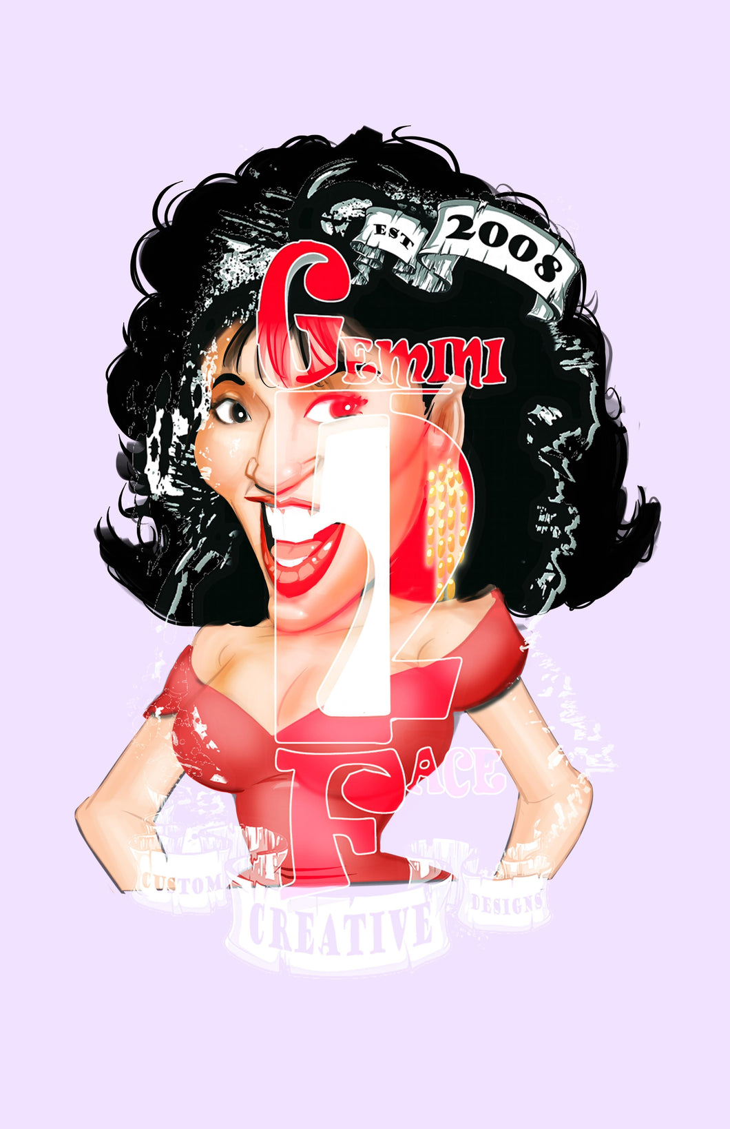 Jackee w/o background PNG PNG File Gemini2face Art E-Store 