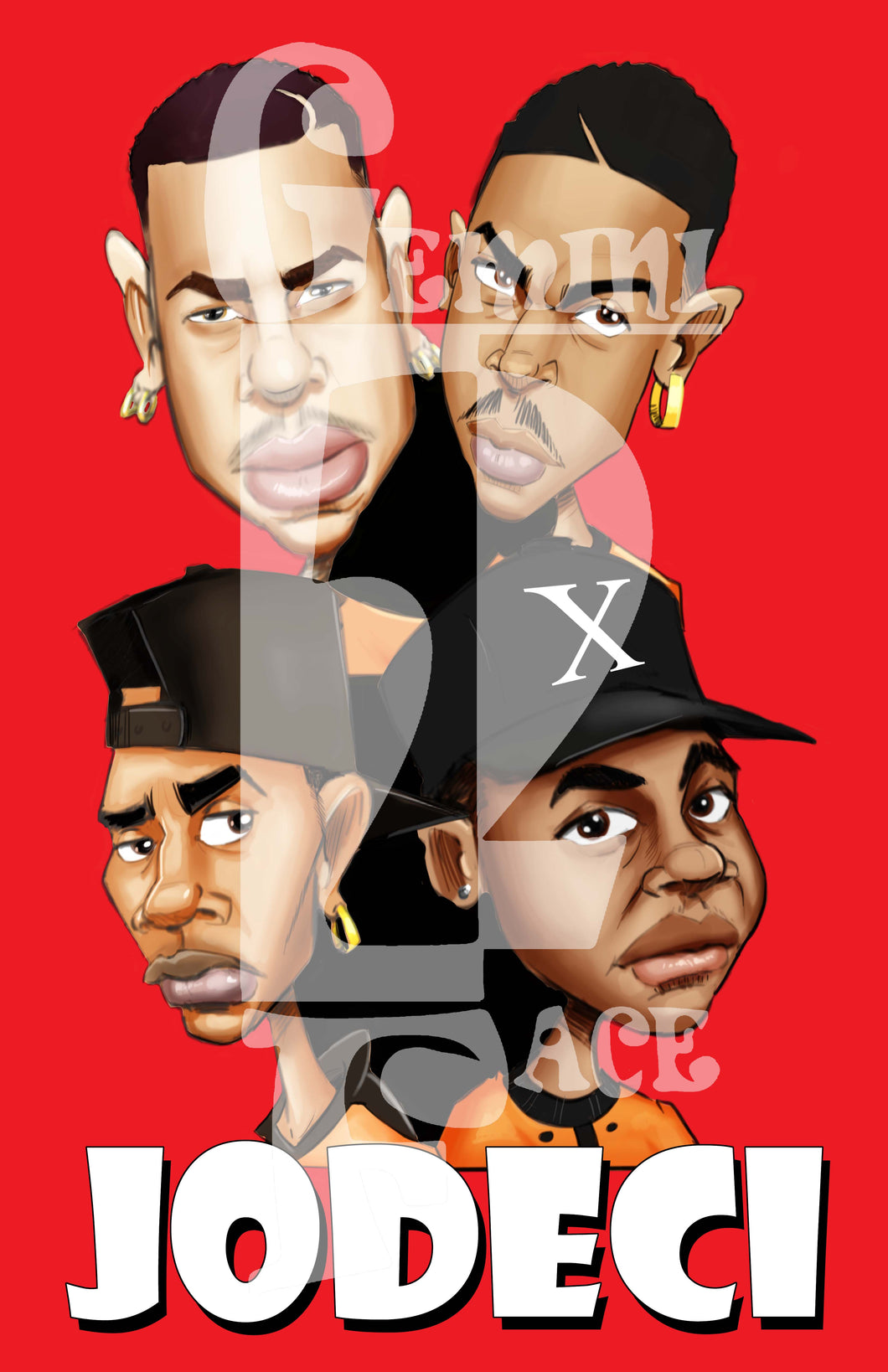 Jodeci w/o background (exclusive) PNG PNG File Gemini2face Art E-Store 
