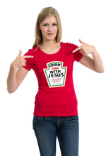Load image into Gallery viewer, Catch Up With Jesus Shirt Gemini2face Art E-Store 
