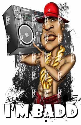 LL Cool J PNG PNG File Gemini2face Art E-Store 