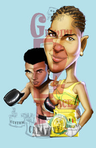 Laila & Muhammed w/o background PNG PNG File Gemini2face Art E-Store 