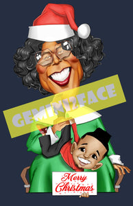 Madea Christmas PNG PNG File Gemini2face Art E-Store 