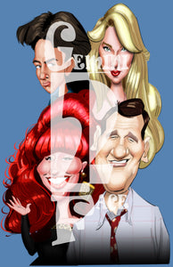 AL & Family w/o background PNG PNG File Gemini2face Art E-Store 