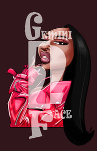Megan w/o background (exclusive) PNG PNG File Gemini2face Art E-Store 