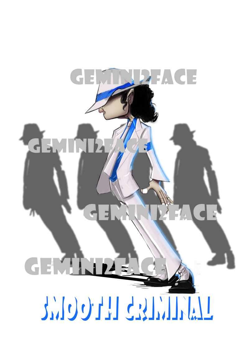 Michael J (basic) PNG PNG File Gemini2face Art E-Store 