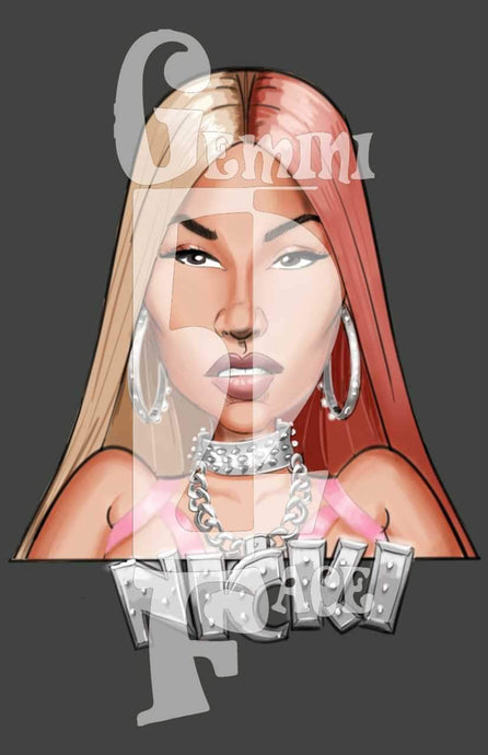 Nicki (exclusive) PNG PNG File Gemini2face Art E-Store 