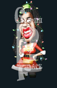 Nay-Nay Christmas w/o background (exclusive) PNG PNG File Gemini2face Art E-Store 