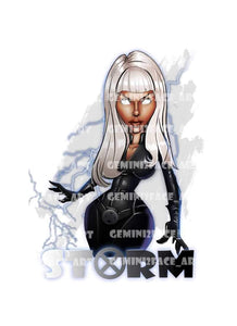 Storm Short Sleeve Shirt Gemini2face Art E-Store 