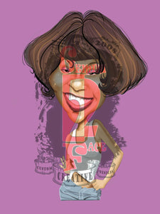 Whitney w/o background PNG PNG File Gemini2face Art E-Store 