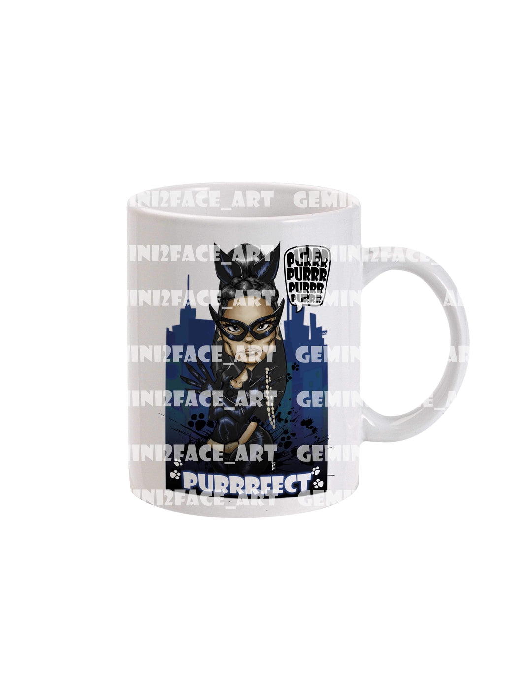 Purrrrrrrrrrfect.. Mug Gemini2face Art E-Store 