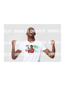Dragon Fly Jones Short Sleeve (DTG) Shirt Gemini2face Art E-Store 
