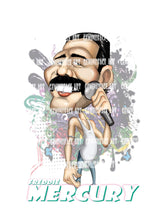 Load image into Gallery viewer, Freddie Mercury (DTG) Shirt Gemini2face Art E-Store 
