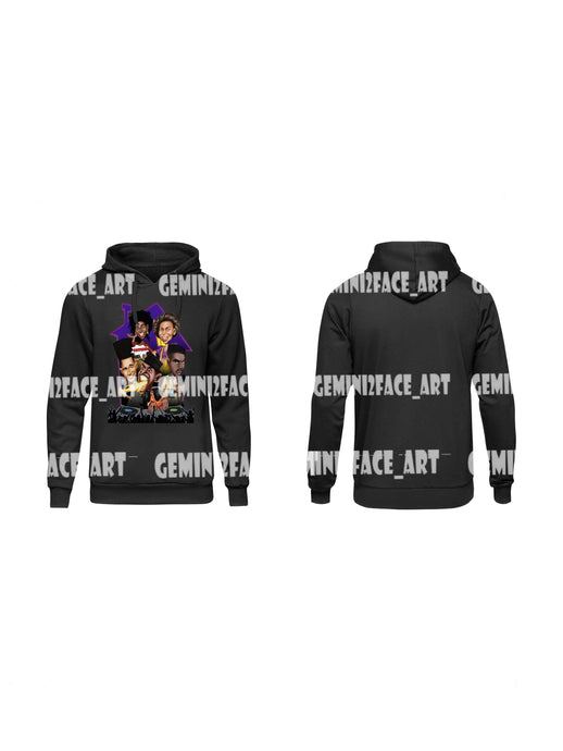 House Party Hoodie Gemini2face Art E-Store 