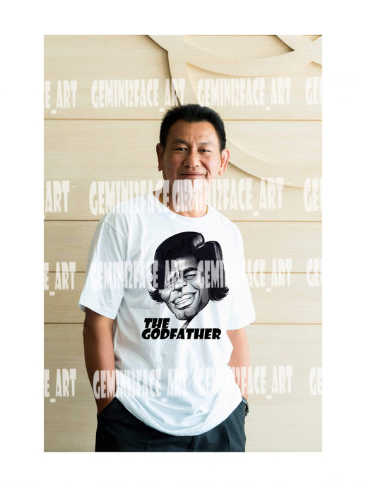 James Brown (Custom T-shirt) DTG Shirt Gemini2face Art E-Store 