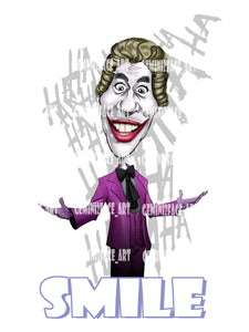 Joker Short Sleeve (DTG) Shirt Gemini2face Art E-Store 