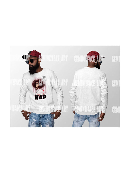 Kaepernick Long Sleeve Gemini2face Art E-Store 