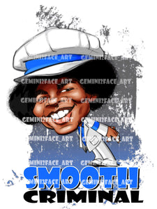 Hit By A Smooth Criminal Youth Gemini2face Art E-Store 